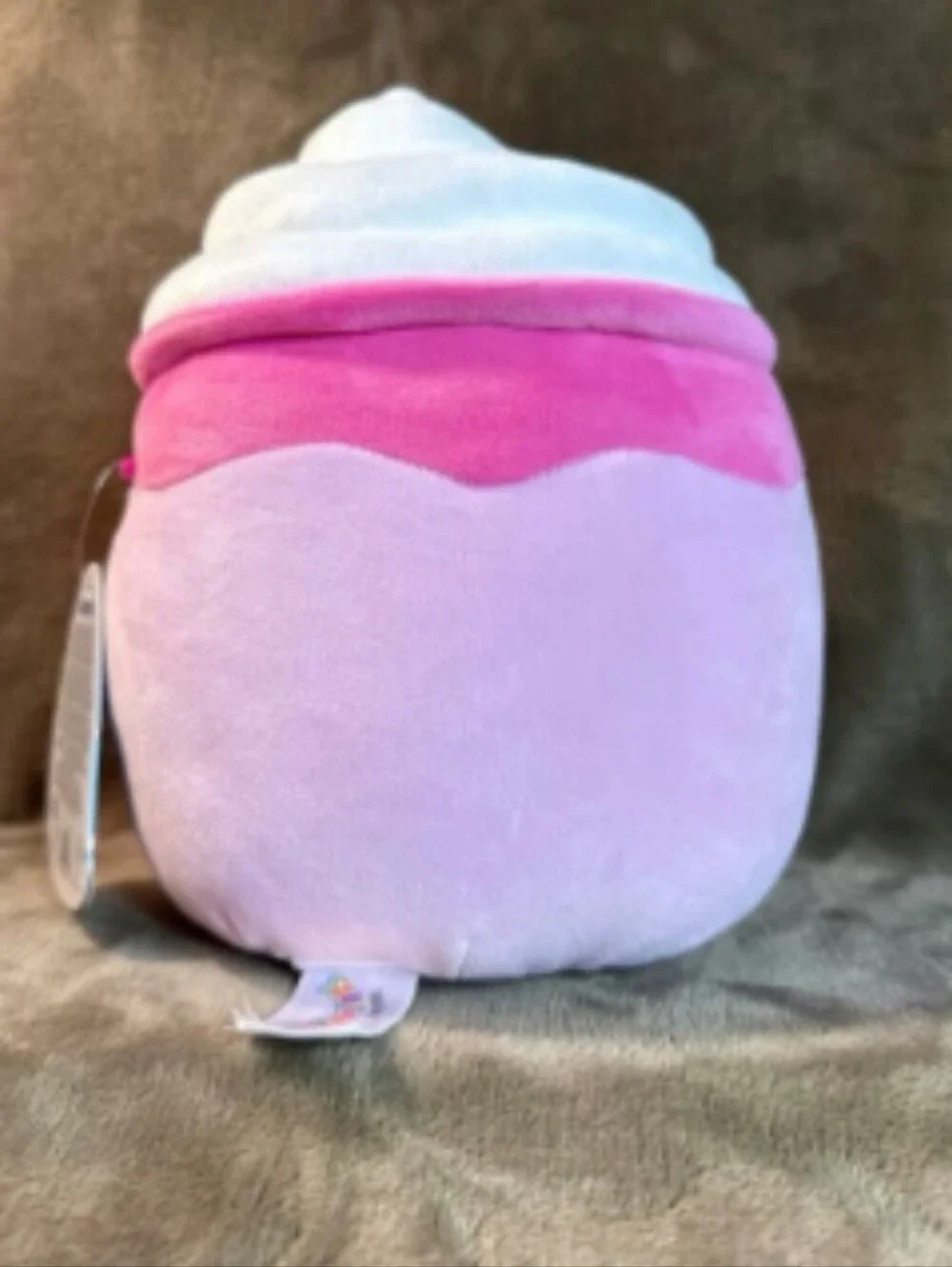 NWT Squishmallows Cunègonde The Pink Strawberry Milkshake 5